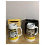 PITTSBURGH PIRATES COMMEMORATIVE STEINS, INCLUDES