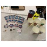ASSORTED POLITICAL MEMORABILIA, INCLUDES OBAMA