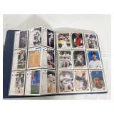 BASEBALL ALBUM FILLED W/ 130 - 1991 UPPER DECK
