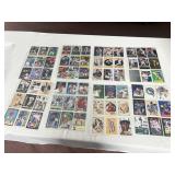 BASEBALL INSERTS 72 DIFFERENT EARLY 90