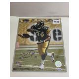 PITTSBURGH STEELERS WILLIE PARKER AUTOGRAPHED