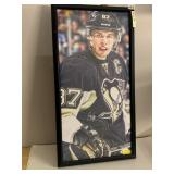SIDNEY CROSBY, PHOTOGRAPHIC PRINT, HOCKEY THEME,