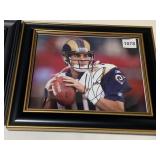 MARK BULGER SIGNED PHOTOGRAPH, FRAMED, ST. LOUIS
