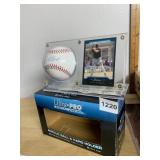 ULTRA-PRO ACRYLIC HOLDER, BRAD ELDRED SIGNED