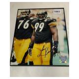 LEVON KIRKLAND SIGNED PITTSBURGH STEELERS