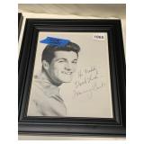 TOMMY SANDS SIGNED PHOTOGRAPH, BLACK AND WHITE