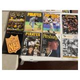 ASSORTED SPORTS PUBLICATIONS, INCLUDES NFL