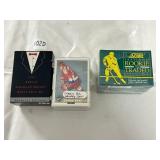 3 HOCKEY SETS: 1991 ARENA DRAFT PICKS (33 CARDS)