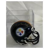 RIDDELL PITTSBURGH STEELERS MINI HELMET, SIGNED
