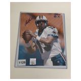 DAN MARINO SIGNED MIAMI DOLPHINS PHOTOGRAPH, NFL