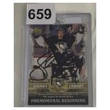 UPPER DECK SIDNEY CROSBY PHENOMENAL BEGINNING
