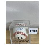 AUSTIN MEADOWS SIGNED BASEBALL, RAWLINGS OFFICIAL
