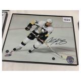 CHRIS KUNITZ, SIGNED HOCKEY PHOTOGRAPH, FRAMED,