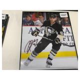 PASCAL DUPUIS SIGNED PHOTOGRAPH, PENGUINS JERSEY,