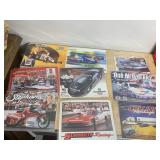 NHRA RACING COLLECTIBLE ALBUM, INCLUDES ASSORTED