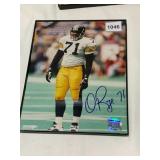 ORPHEUS ROYE, PITTSBURGH STEELERS, AUTOGRAPHED