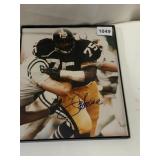 JOE GREENE, PITTSBURGH STEELERS, AUTOGRAPHED