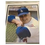 TOM LASORDA SIGNED LOS ANGELES DODGERS