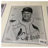STAN MUSIAL SIGNED PHOTOGRAPH, ST. LOUIS