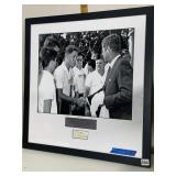 BILL CLINTON MEETS PRESIDENT JOHN F. KENNEDY,