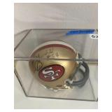 JACK YOUNGBLOOD SIGNED SAN FRANCISCO 49ERS MINI