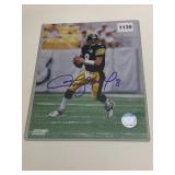 TOMMY MADDOX AUTOGRAPHED PHOTOGRAPH, PITTSBURGH