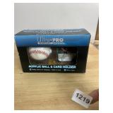 ULTRA-PRO ACRYLIC HOLDER, IAN SNELL SIGNED