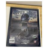 SUPER BOWL XLIII GAME PROGRAM, AUTOGRAPHED,