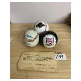 MLB BASEBALLS, CLEVELAND INDIANS COMMEMORATIVE,
