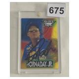WHEELS RON HORNADAY JR NASCAR CARD, HIGH GEAR 98,