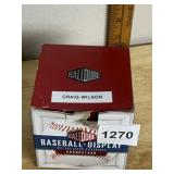 CRAIG WILSON AUTOGRAPHED BASEBALL, OFFICIAL
