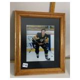 MARIO LEMIEUX AUTOGRAPHED PHOTOGRAPH, PITTSBURGH