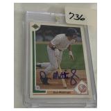 UPPER DECK DON MATTINGLY NEW YORK YANKEES