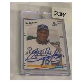 BO JACKSON, FLEER, MLB BASEBALL CARD,