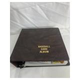 BASEBALL CARD ALBUM, INCLUDES ASSORTED MLB PLAYER