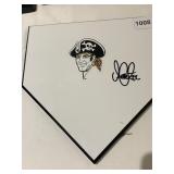 ANDREW MCCUTCHEN SIGNED HOME PLATE, PITTSBURGH