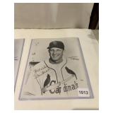 STAN MUSIAL SIGNED PHOTOGRAPH, BLACK AND WHITE,
