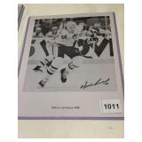 MARIO LEMIEUX SIGNED PHOTOGRAPH, PITTSBURGH