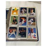 UPPER DECK BASEBALL CARDS, 1990 SET, IN BLUE