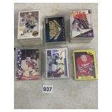 ASSORTED HOCKEY TRADING CARDS, INCLUDES UPPER