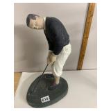 AUSTIN PRODUCTIONS GOLFER STATUE, COMPOSITE