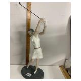 AUSTIN PRODUCTIONS GOLFER STATUE, COMPOSITE