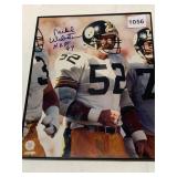 MIKE WEBSTER SIGNED PITTSBURGH STEELERS