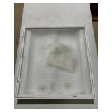 FLUORESCENT CEILING LIGHT FIXTURE, PRISMATIC