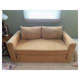 LINGREST FURNITURE SOFA BED, CORDUROY UPHOLSTERY,