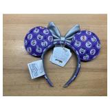 DISNEY PARKS LOUNGEFLY MICKEY AND FRIENDS PURPLE