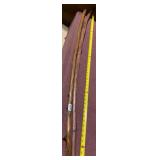 NATURAL WOOD WALKING STICKS, HAND-CARVED, SMOOTH