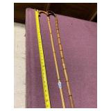 BAMBOO WALKING STICKS, CROOK HANDLES, NATURAL