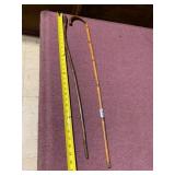BAMBOO WALKING STICKS, NATURAL FINISH, CROOK