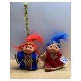 PLAYMATES TOYS ORIGINAL TROLLS, ROYAL COSTUMES,